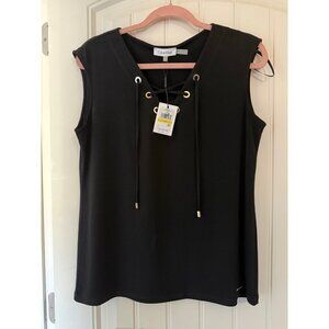 Calvin Klein women’s NwT medium black dress shirt